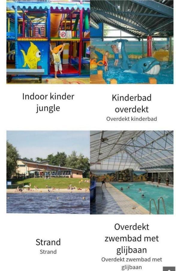 SuameerKajuit423 6Pers 5Sterren Vakantiepark Bergumermeer Aan Het Water In Friesland Met Zwembad别墅 外观 照片