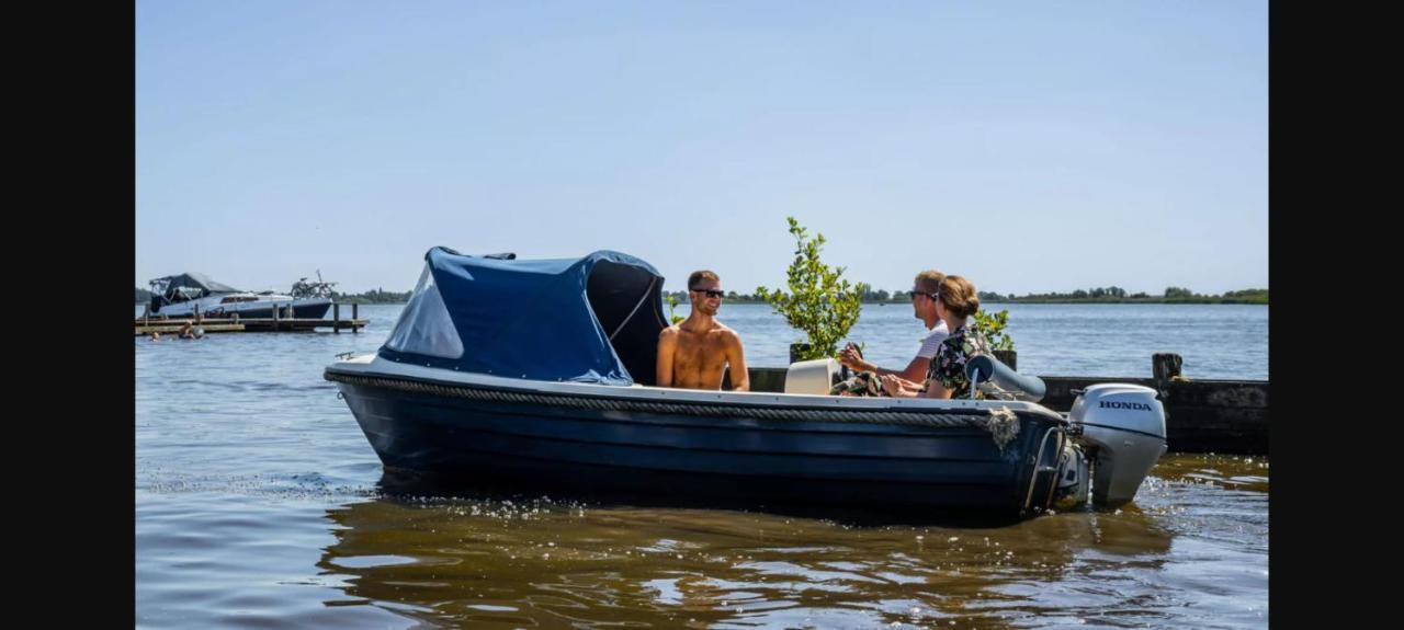 SuameerKajuit423 6Pers 5Sterren Vakantiepark Bergumermeer Aan Het Water In Friesland Met Zwembad别墅 外观 照片